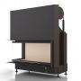 brunner architektur-kamin eck 45/101/40 l фото