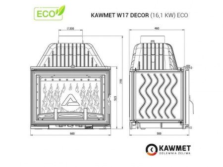 kaw-met w17 dekor 16.1 квт eko фото