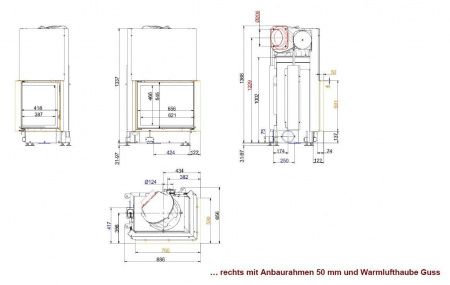 brunner eck-kamin 57/67/44 r фото