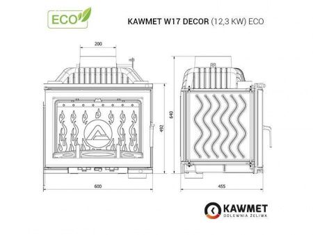 kaw-met w17 dekor 12.3 квт eko фото
