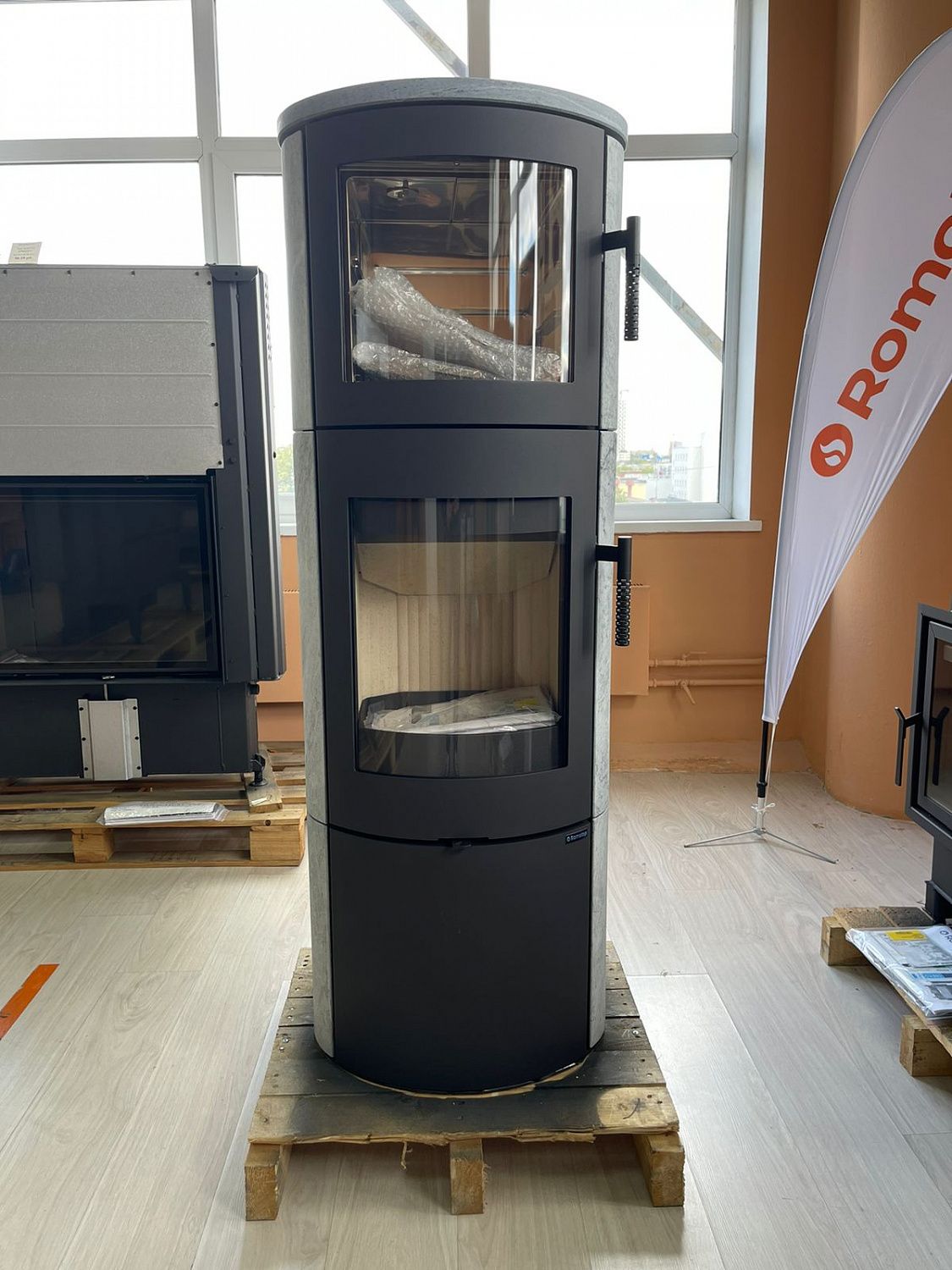 romotop lugo n с духовкой камень фото