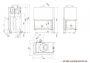 brunner eck-kamin 45/82/48 l фото