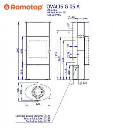 romotop ovalis g akum керамика фото