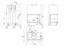 brunner eck-kamin 57/82/48 l фото